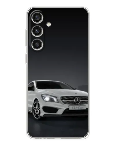 Чехол для Samsung Galaxy S25 Plus с картинкой «Mercedes AMG GT Silver»