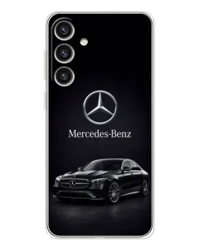 Чехол для Samsung Galaxy S25 Plus с картинкой «Mercedes — решетка радиатора»