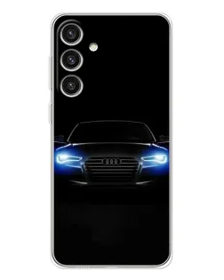 Чохол для Samsung Galaxy S25 Plus з картинкою «Audi в неоні» Чохол для Samsung Galaxy S25 Plus з картинкою «Audi в неоні»