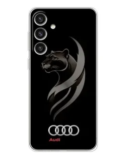 Чохол для Samsung Galaxy S25 Plus з картинкою «Графіка — пантера та Audi» Чохол для Samsung Galaxy S25 Plus з картинкою «Графіка — пантера та Audi»