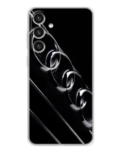 Чохол для Samsung Galaxy S25 Plus з картинкою «Audi — абстрактні кільця» Чохол для Samsung Galaxy S25 Plus з картинкою «Audi — абстрактні кільця»