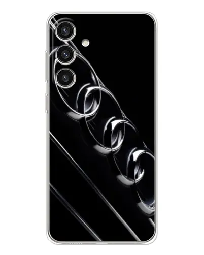 Чехол для Samsung Galaxy S25 Plus с картинкой «Audi — абстрактные кольца» Чехол для Samsung Galaxy S25 Plus с картинкой «Audi — абстрактные кольца»