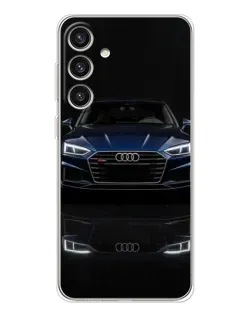 Чохол для Samsung Galaxy S25 Plus з картинкою «Audi — нічне відображення» Чохол для Samsung Galaxy S25 Plus з картинкою «Audi — нічне відображення»