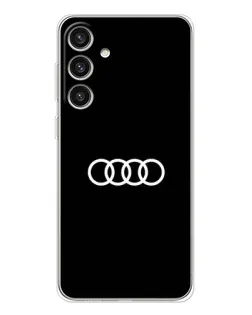 Чохол для Samsung Galaxy S25 Plus з картинкою «Audi White Logo» Чохол для Samsung Galaxy S25 Plus з картинкою «Audi White Logo»
