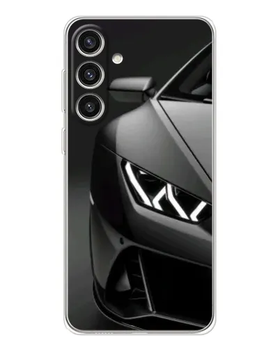 Чехол для Samsung Galaxy S25 Plus с картинкой «Lamborghini фары детализация»