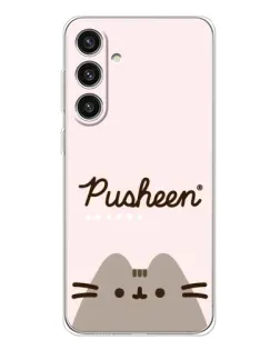 Чехол для Samsung Galaxy S25 Plus с картинкой «Pusheen логотип»