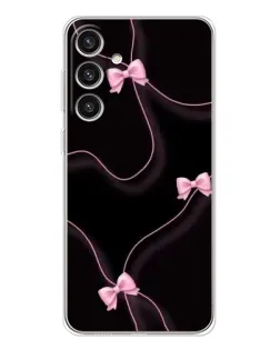 Чехол для Samsung Galaxy S25 Plus с картинкой «Розовые ленты»