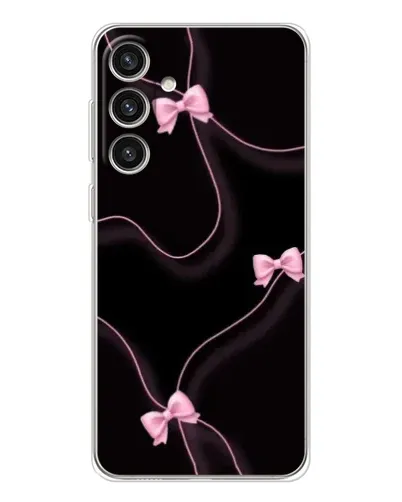 Чехол для Samsung Galaxy S25 Plus с картинкой «Розовые ленты»