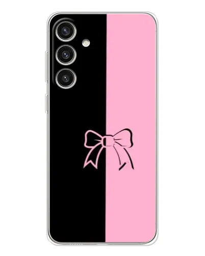 Чехол для Samsung Galaxy S25 Plus с картинкой «Половинки банта»