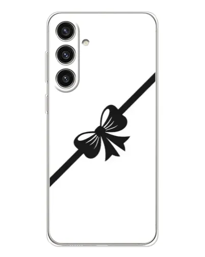 Чехол для Samsung Galaxy S25 Plus с картинкой «Диагональный бант»