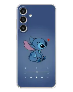 Чехол для Samsung Galaxy S25 Plus с картинкой «Музыкальный Stitch»