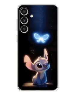 Чехол для Samsung Galaxy S25 Plus с картинкой «Сияющий Стич»