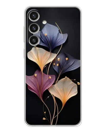 Чехол для Samsung Galaxy S25 Plus с картинкой «Лиловые цветы грации»