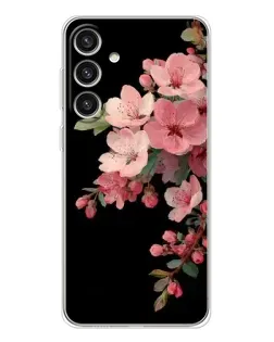 Чехол для Samsung Galaxy S25 Plus с картинкой «Розовая ветка сакуры»