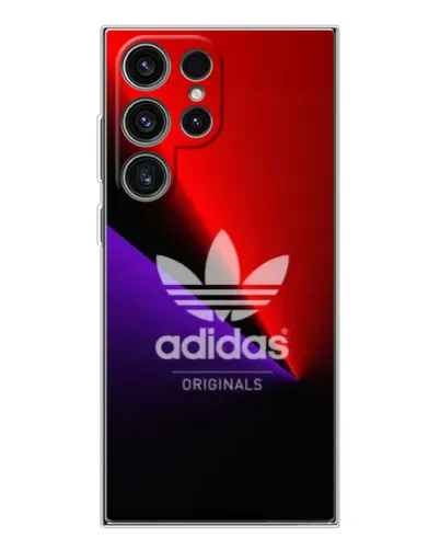 Чехол для Samsung Galaxy S25 Ultra с картинкой «Adidas Red Neon»