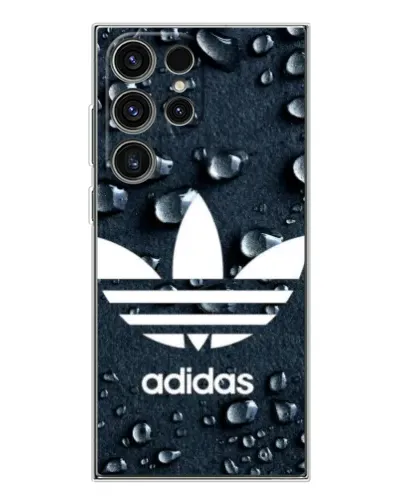 Чехол для Samsung Galaxy S25 Ultra с картинкой «Adidas Trefoil Blue»
