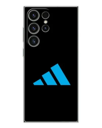 Чехол для Samsung Galaxy S25 Ultra с картинкой «Adidas Cyan Logo»