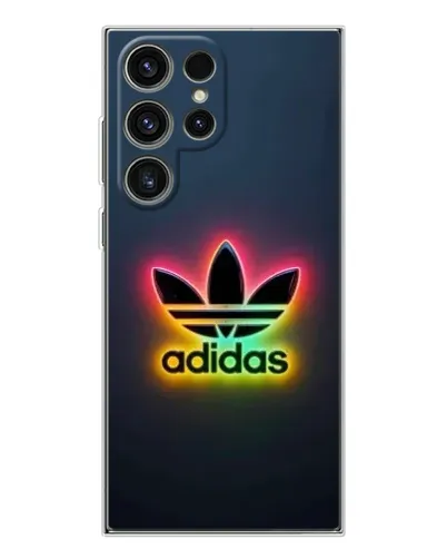 Чехол для Samsung Galaxy S25 Ultra с картинкой «Неоновый Adidas»