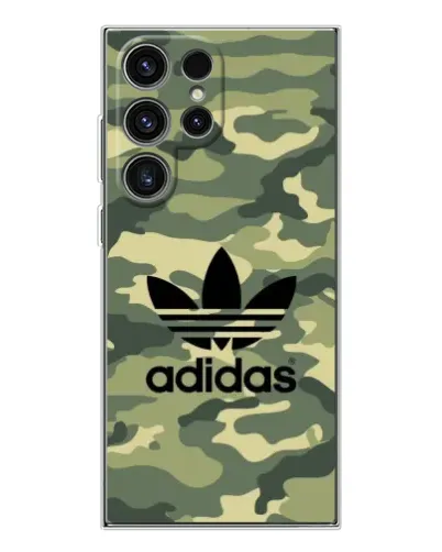 Чехол для Samsung Galaxy S25 Ultra с картинкой «Милитари стиль Adidas»