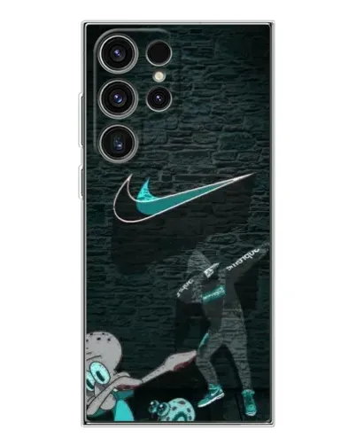 Чехол для Samsung Galaxy S25 Ultra с картинкой «Спортивный арт Nike»