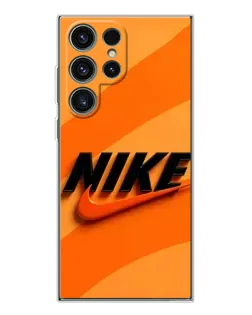 Чехол для Samsung Galaxy S25 Ultra с картинкой «Оранжевый драйв Nike» Чехол для Samsung Galaxy S25 Ultra с картинкой «Оранжевый драйв Nike»