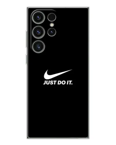 Чехол для Samsung Galaxy S25 Ultra с картинкой «Минимализм от Nike»