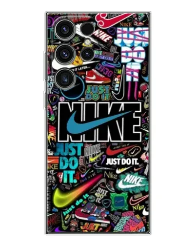 Чехол для Samsung Galaxy S25 Ultra с картинкой «Яркий коллаж Nike» Чехол для Samsung Galaxy S25 Ultra с картинкой «Яркий коллаж Nike»