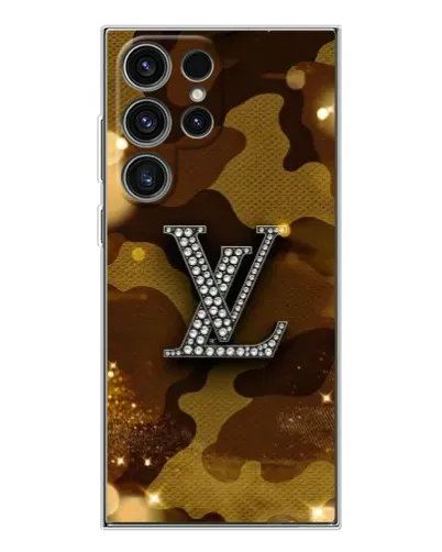 Чехол для Samsung Galaxy S25 Ultra с картинкой «Камуфляжный Louis Vuitton»