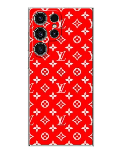 Чехол для Samsung Galaxy S25 Ultra с картинкой «Яркий паттерн LV»