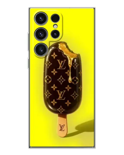 Чехол для Samsung Galaxy S25 Ultra с картинкой «Мороженое от LV»