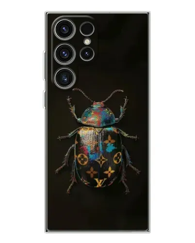Чехол для Samsung Galaxy S25 Ultra с картинкой «LV — мраморный принт»