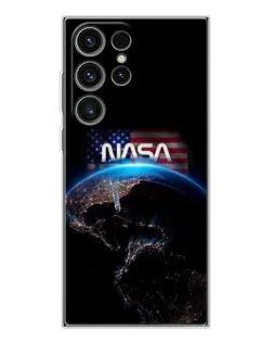 Чехол для Samsung Galaxy S25 Ultra с картинкой «Земля из космоса NASA»