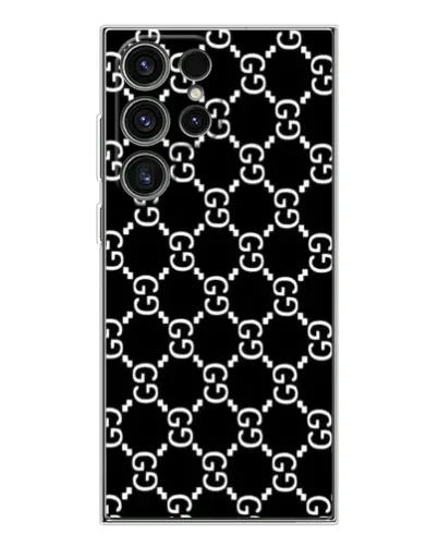 Чехол для Samsung Galaxy S25 Ultra с картинкой «Gucci — сетчатый паттерн»
