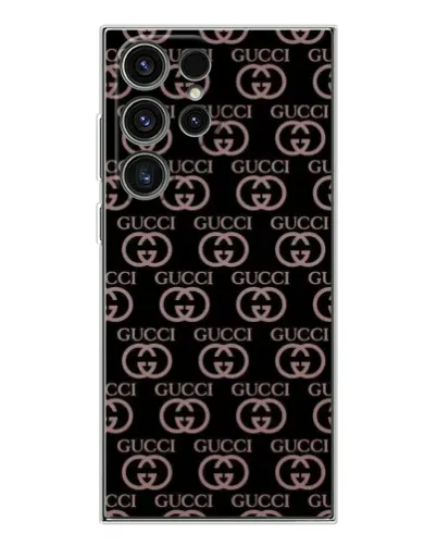 Чехол для Samsung Galaxy S25 Ultra с картинкой «Классическая монограмма Gucci»