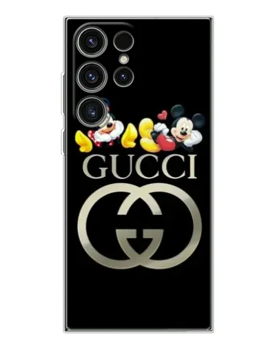 Чехол для Samsung Galaxy S25 Ultra с картинкой «Gucci — герои Disney»