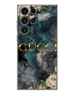 Чехол для Samsung Galaxy S25 Ultra с картинкой «Абстрактные цветы Gucci» Чехол для Samsung Galaxy S25 Ultra с картинкой «Абстрактные цветы Gucci»