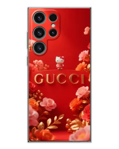 Чехол для Samsung Galaxy S25 Ultra с картинкой «Gucci — золотой сад»