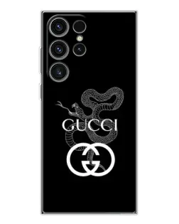 Чехол для Samsung Galaxy S25 Ultra с картинкой «Gucci — серебряная змея» Чехол для Samsung Galaxy S25 Ultra с картинкой «Gucci — серебряная змея»