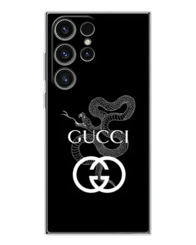 Чехол для Samsung Galaxy S25 Ultra с картинкой «Gucci — серебряная змея»