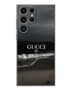 Чехол для Samsung Galaxy S25 Ultra с картинкой «Gucci — морской прибой» Чехол для Samsung Galaxy S25 Ultra с картинкой «Gucci — морской прибой»