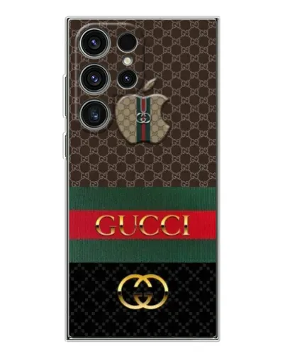 Чехол для Samsung Galaxy S25 Ultra с картинкой «Gucci — брендированный десерт»