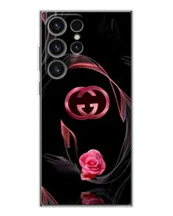 Чехол для Samsung Galaxy S25 Ultra с картинкой «Gucci — неоновая роза» Чехол для Samsung Galaxy S25 Ultra с картинкой «Gucci — неоновая роза»