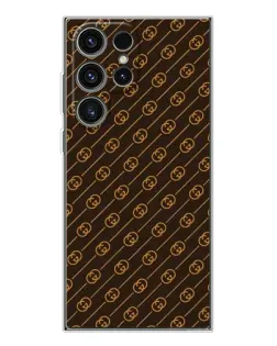 Чехол для Samsung Galaxy S25 Ultra с картинкой «Gucci — золотые диагонали» Чехол для Samsung Galaxy S25 Ultra с картинкой «Gucci — золотые диагонали»