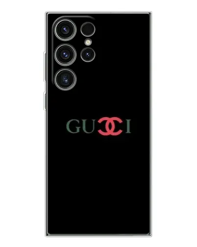 Чехол для Samsung Galaxy S25 Ultra с картинкой «Gucci — красный градиент»