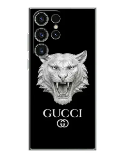 Чехол для Samsung Galaxy S25 Ultra с картинкой «Gucci — серебряный лев» Чехол для Samsung Galaxy S25 Ultra с картинкой «Gucci — серебряный лев»