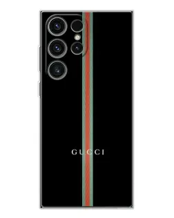 Чехол для Samsung Galaxy S25 Ultra с картинкой «Gucci — строгая линия» Чехол для Samsung Galaxy S25 Ultra с картинкой «Gucci — строгая линия»