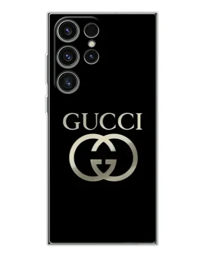 Чехол для Samsung Galaxy S25 Ultra с картинкой «Gucci — золото на черном» Чехол для Samsung Galaxy S25 Ultra с картинкой «Gucci — золото на черном»