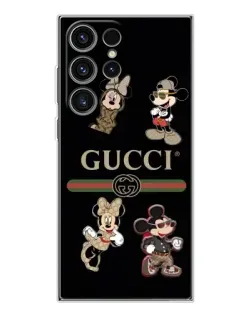 Чехол для Samsung Galaxy S25 Ultra с картинкой «Gucci — герои Disney и монограмма» Чехол для Samsung Galaxy S25 Ultra с картинкой «Gucci — герои Disney и монограмма»