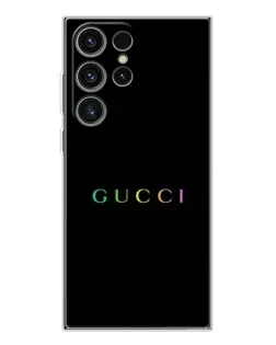 Чехол для Samsung Galaxy S25 Ultra с картинкой «Gucci — неоновый минимализм» Чехол для Samsung Galaxy S25 Ultra с картинкой «Gucci — неоновый минимализм»