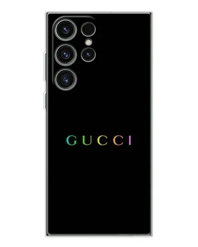 Чехол для Samsung Galaxy S25 Ultra с картинкой «Gucci — неоновый минимализм» Чехол для Samsung Galaxy S25 Ultra с картинкой «Gucci — неоновый минимализм»